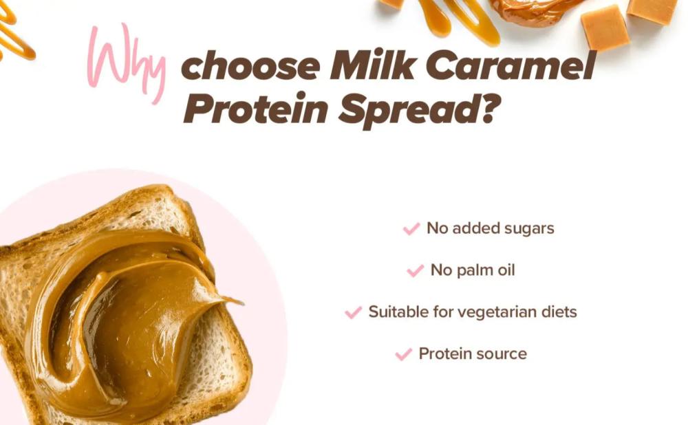 Milk Caramel Protein Spread
