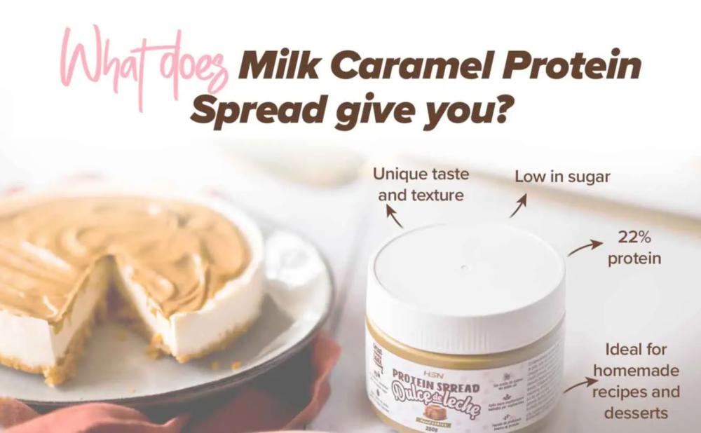 Milk Caramel Protein Spread