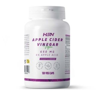 APPLE CIDER VINEGAR 650mg - 120 veg caps