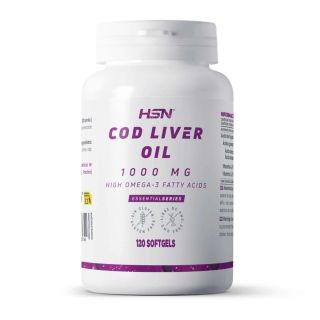 Cod liver oil 1000mg 120 softgels