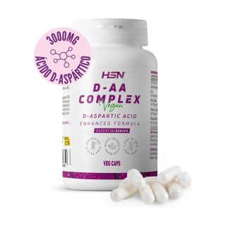 D-AA (Aspartic ACID) 1000mg Complex - 120 veg caps