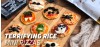 Halloween Rice Mini Pizzas